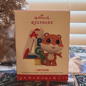 Hallmark 2016 Keepsake Ornament "I Am Four!"